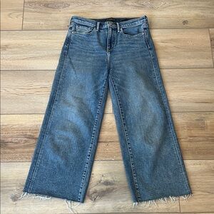 Banana Republic Blue Wide-Leg Jeans